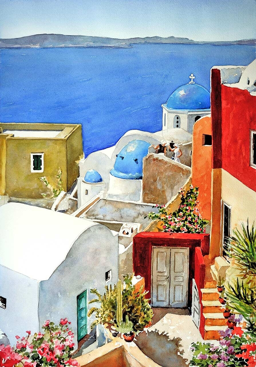 46-Colors of Oia