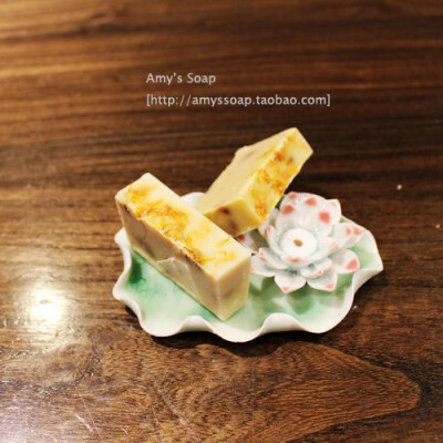 【Amy's Soap-莲的心事】老祖母纯橄榄拉丝奶皂。青涩的季节已离我远去，我已亭亭。不忧，亦不惧。