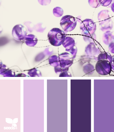beaded purple
