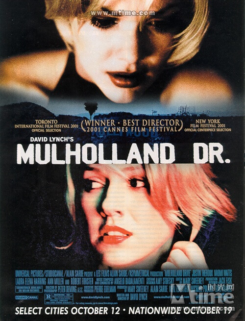 穆赫兰道mulholland drive(2001) 这部关于爱,背叛,悔恨与梦的破碎