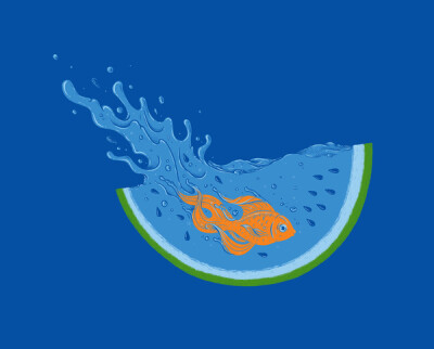 &#8216;Watermelon Dive&#8217; by Enkel Dika