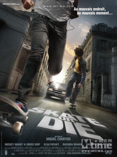 生死逃亡Skate or Die(2008) 法国爆米花类型的青春滑板主题电影 主角从头逃到尾 故事情节一般 。