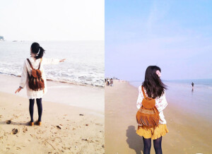 几多文艺的嬉皮背包啊