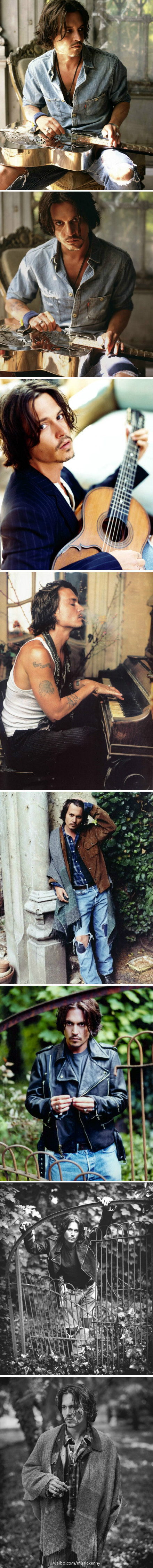 Johnny Depp for GQ 2003.8月号 , pic from carvenus