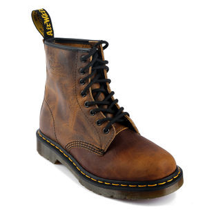 Dr.Martens 1460 8孔 复古英伦 做旧渐变棕色短靴 马丁靴