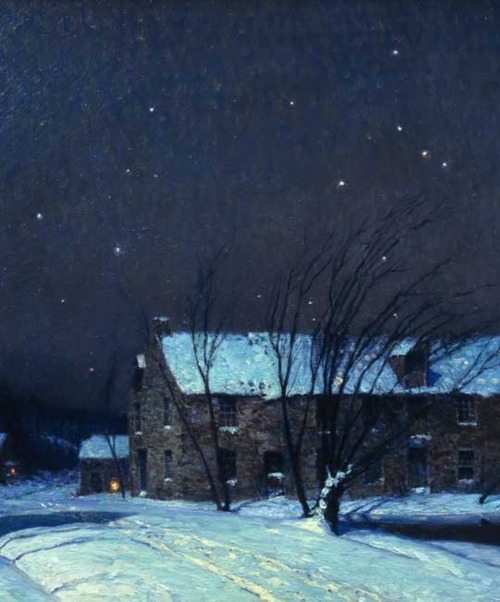 George Sotter (1879-1953), Silent Night (detail), ca. 1923