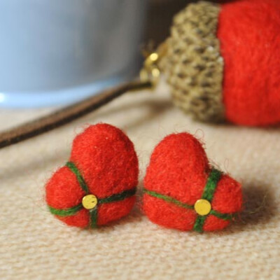 圣诞礼物耳钉