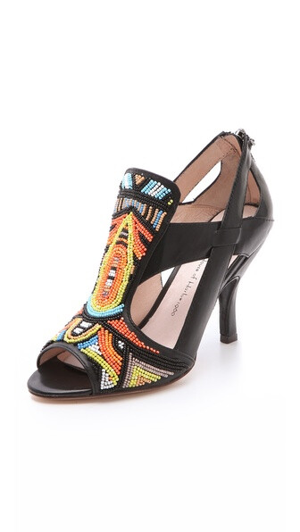 House of Harlow 1960 Maddge Beaded Sandals