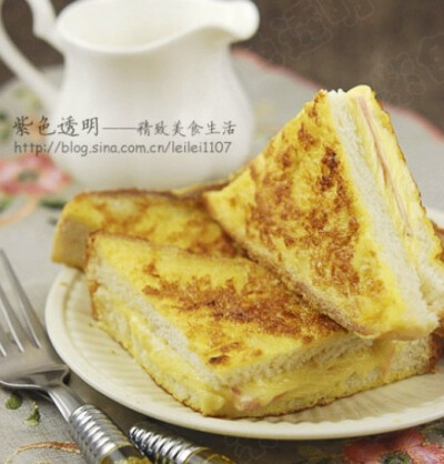 【西多士】做法：http://www.xiachufang.com/recipe/38695/