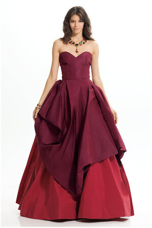 Oscar De La Renta Sweetheart Neckline Dress