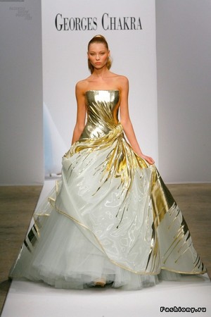 Georges Chakra Spring 2011 Couture Gown