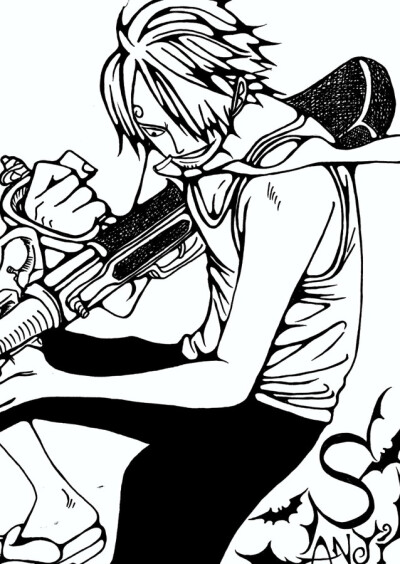 【海贼王】黑白