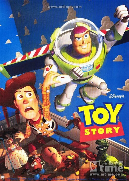 玩具总动员Toy Story(1995) 小男孩安迪有了个新玩具太空战警巴斯光年，它与原来的玩具头领牛仔胡迪成了死对头，但没想到它们一同意外陷入危机……