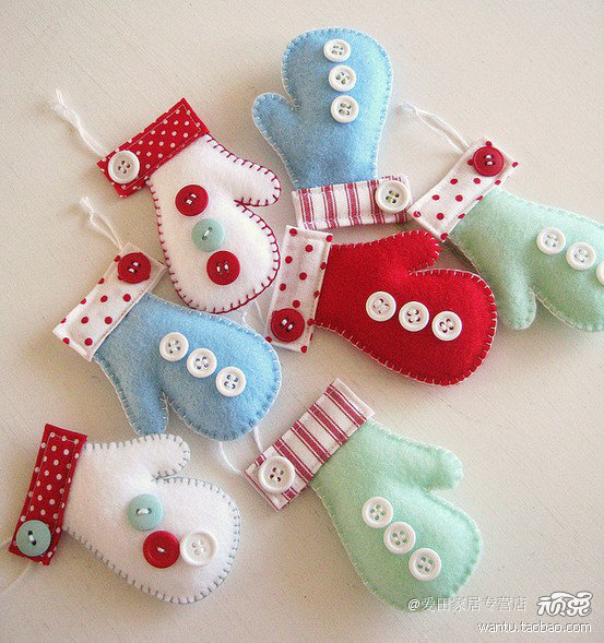 圣诞小手套，，这个可以有