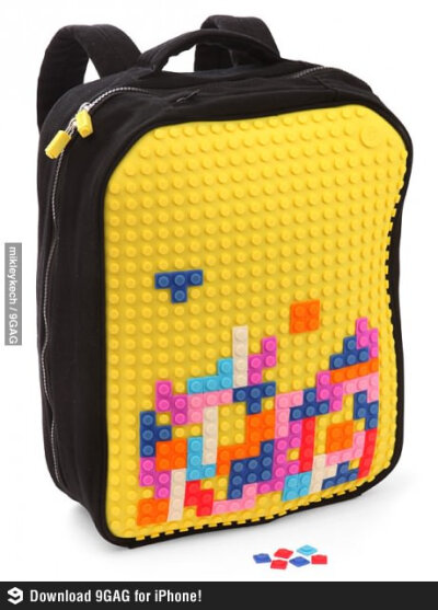 DIY Pixel Art Backpack