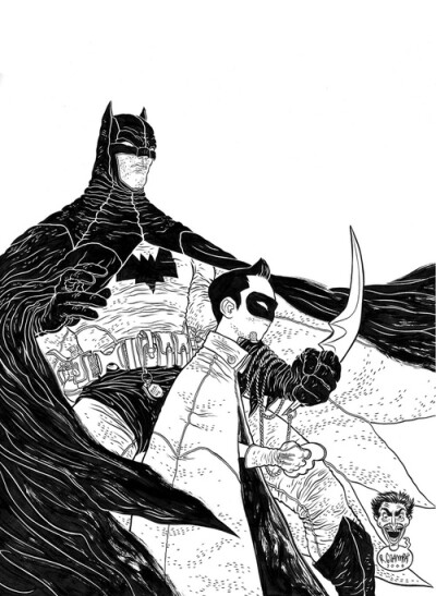 Rafael Grampa - Batman and Robin