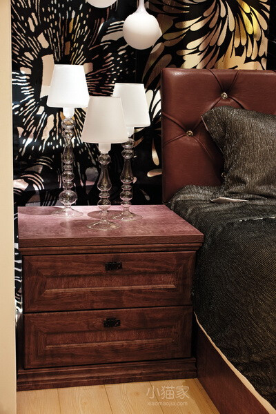 【劳卡衣柜】雅紫幻象卧室配套de床头柜