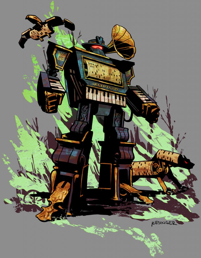 Brian Kesinger - Steampunk Decepticon