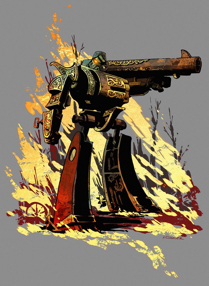 Brian Kesinger - Steampunk Megatron