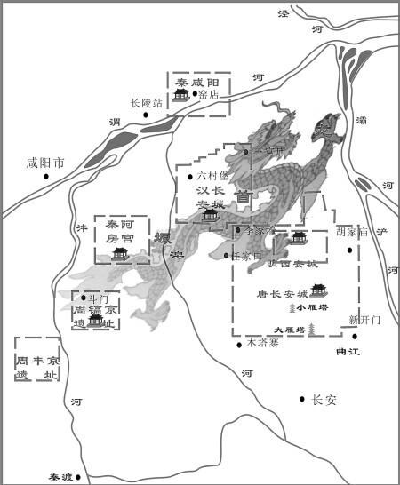 遗址分布图