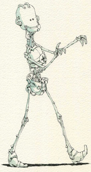 一秋：）Mattias Adolfsson的插画