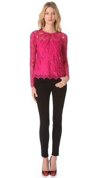 Milly Ivy Lace Blouse