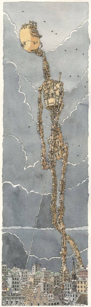 一秋：）Mattias Adolfsson的插画