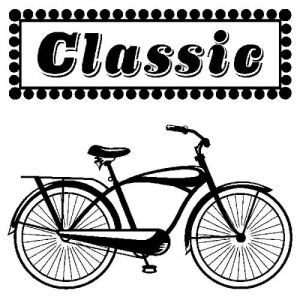 Inkadinkado 透明图章/透明印章 Mini 自行车