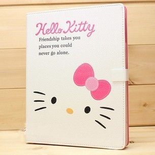 可爱苹果保护套ipad2休眠套hello kitty保护套ipad3皮套ipad mini