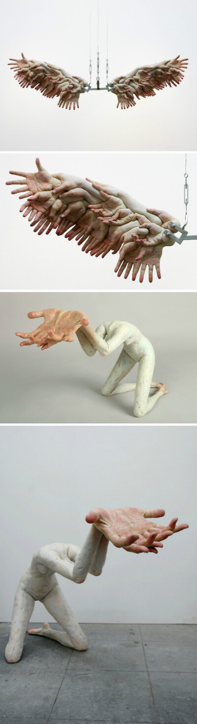 韩国艺术家 Xooang Choi 的雕塑作品