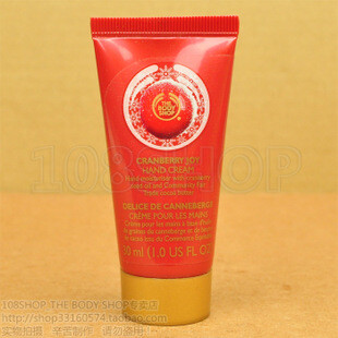 金冠THEBODYSHOPTBS新蔓越莓美白护手霜ML圣诞