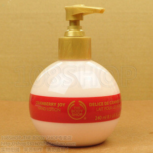 金冠㊣THEBODYSHOP新蔓越莓美白护手霜ML圣诞