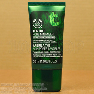 THEBODYSHOP茶树油毛孔细致哑光精华ML收缩毛孔控油年