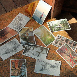 朗品隽逸 辛辛印象 明信片