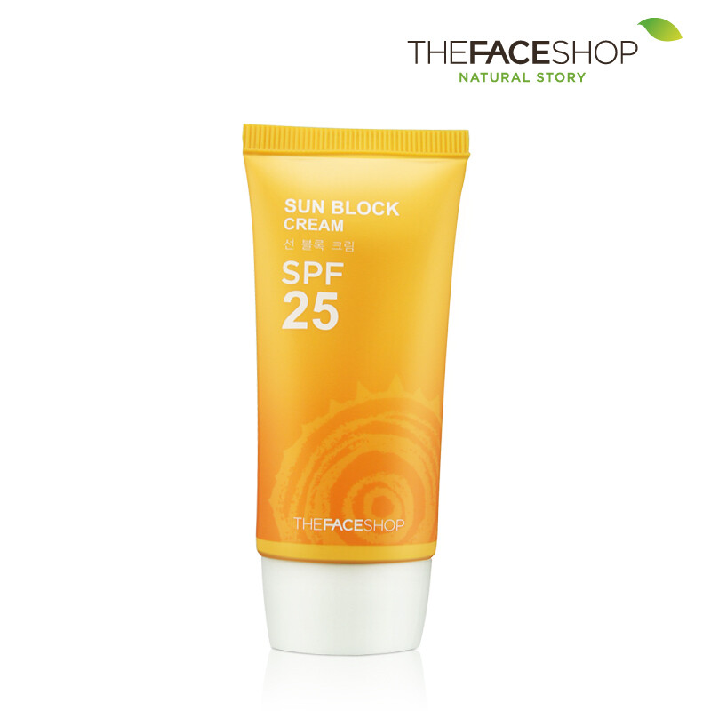 TheFaceShop/菲诗小铺防晒霜SPF美白清爽韩国化妆品