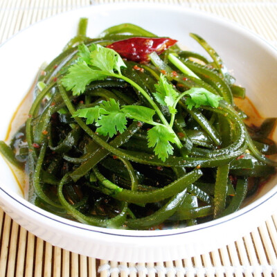 山东特产海丽源香辣海带丝加碘美食开胃小菜开袋即食g/克