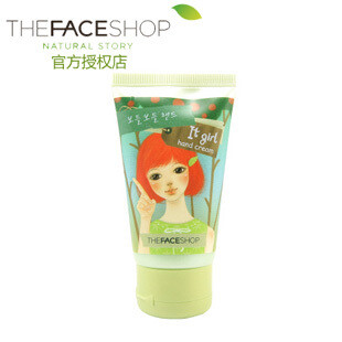 TheFaceShop/菲诗小铺可爱女孩苹果柔润护手霜苹果香保湿滋润