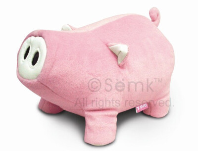 香港Semk时尚创意礼品TPig小猪厕纸筒纸巾筒纸巾套