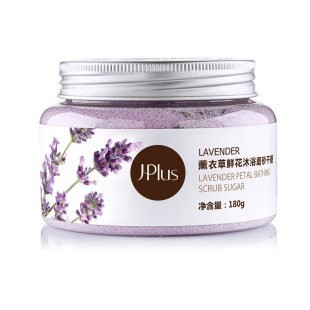 乐蜂网静佳JPlus薰衣草鲜花沐浴磨砂干糖g控油保湿