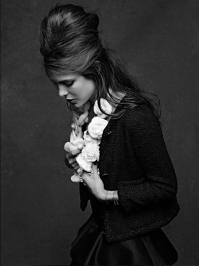 The little black jacket Charlotte Casiraghi