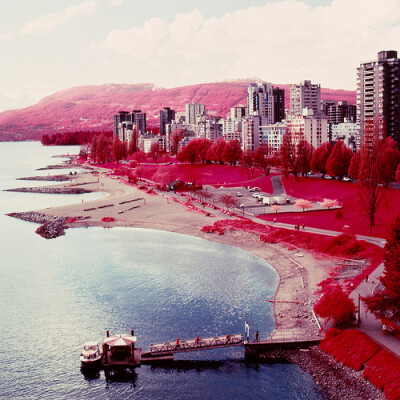 1000scientists: Aerochrome Vancouver