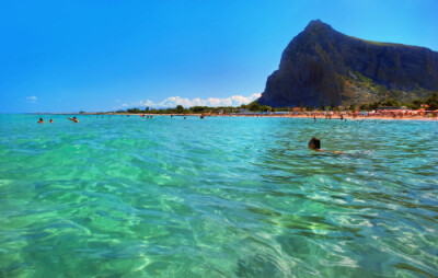 风景,摄影,自然,Blue,海,Italy,意大利,圣维托洛卡波,San Vito lo Capo