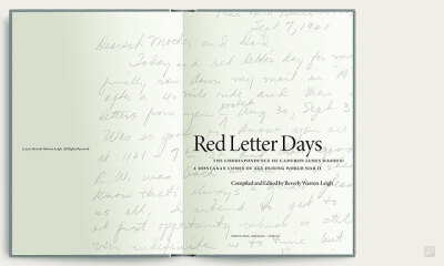 a) Rea Letter Days opening page ， 看出设计者分了几栏？