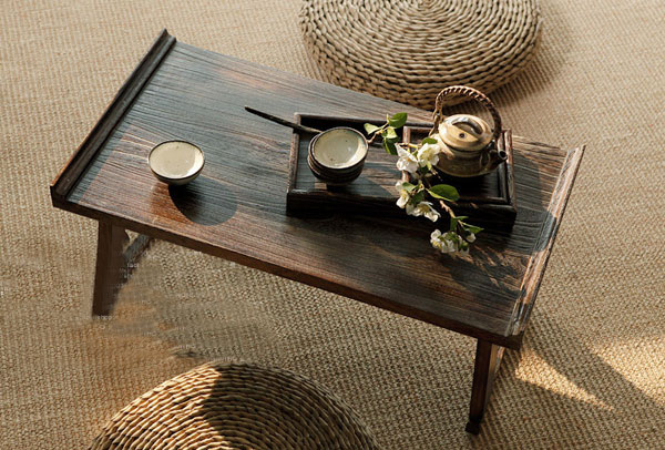 【打破时尚】禅意东方日式古式实木折叠桌