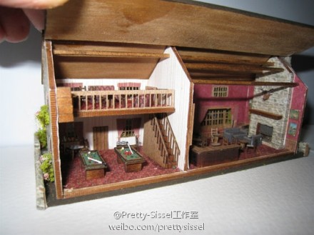 #Miniature Dollhouse娃娃屋赏析#1：144th scale