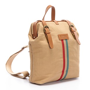 Earthmade旅行可卸女式双肩背包配小钥匙