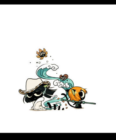 【罗小黑COS】【海贼3】草帽团最后的四位~&lt;(￣V￣)&gt;~喵~