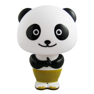 INFUN熊猫阿宝声控灯语音控制台灯创意智能声控灯圣诞节礼物