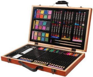 Darice 80-Piece Deluxe Art Set Darice 80件豪华绘画套装