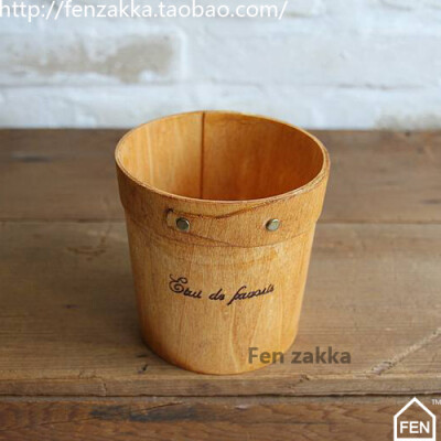 FEN ZAKKA 杂货 日单 三合板笔筒收纳（圆形）